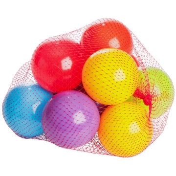 Комплект  меки топки за игра -7 см ,10 бр