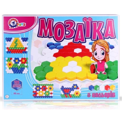 Мозайка  за най малките 120 елемента 