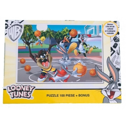 Пъзел  . Looney Tunes -100 елемента 