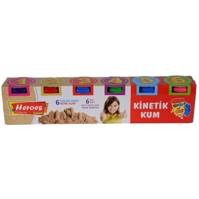 Кинетичен пясък пълнител в кофичка 