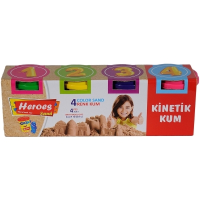 Кинетичен пясък пълнител в кофичка 