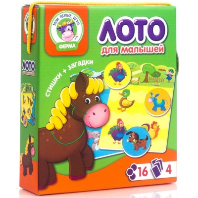Образователна игра Лото Ферма
