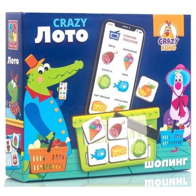 Образователна игра Лото Шопинг